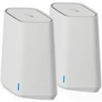 Routeur sans fil Orbi Pro SXK30 Wi-Fi 6 IEEE 802.11 a/b/g/n/ac/ax Ethernet Netgear - Bi bande - 2.40 GHz Bande ISM - 5 GHz Bande UNII - 2 x Antenne(2 xInterne) - 225 Mo/s Vitesse sans fil - 1 x Port réseau - 3 x Port Broadbandband - Gigabit Ethernet - Fixation au mur