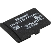 Kingston Industrial SDCIT2 8 GB Class 10/UHS-I (U3) V30 microSDHC - 5 Year Warranty