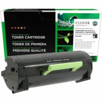 CIG Remanufactured Extended Yield Laser Toner Cartridge Lexmark 50F0UA0, Lexmark 50F1U00, Lexmark 60F0XA0, Lexmark 60F1X00 - Black Each - 25,000 Pages