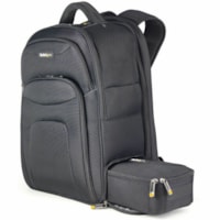 StarTech.com - Étui de transport (Sac à dos) pour 17,3 po Ordinateur Portable - Résistant aux chocs, Résistant à la Pression - Nylon balistique 1680D Corps - Compatible avec des contrôles de sécurité - Bandoulière, Poignée, Courroie de chariot - ha