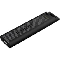 Kingston DataTraveler Max USB 3.2 Gen 2 Flash Drive - 256 GB - USB 3.2 (Gen 2) Type C - 1000 MB/s Read Speed - 900 MB/s Write Speed