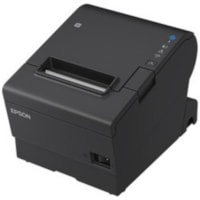 Epson OmniLink TM-T88VII Desktop Direct Thermal Printer - Monochrome - Receipt Print - Ethernet - USB - USB Host - Near Field Communication (NFC) - With Cutter - Black - 19.69 in/s Mono - 180 dpi - Wireless LAN - ePOS, ESC/POS, XML Emulation - For PC, SPARC, Android, iOS - 500 mm/s Mono - 180 dpi - 