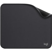 Logitech Studio Series Mouse Pad - 7.87" (199.90 mm) x 9.06" (230.12 mm) Dimension - Graphite - Natural Rubber, Nylon - Anti-slip, Anti-fray, Spill Resistant