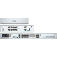 Cisco Network Security/Firewall Appliance Firepower 1000 1140 - 8 Port - 1000Base-T - Gigabit Ethernet - 8 x RJ-45 - 4 Total de connecteurs d'extension - 1U - Montable en rack