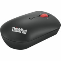 Souris ThinkPad - USB Type C - Optique - Noir Lenovo - Optique - Sans fil - 2.40 GHz - Noir - USB Type C - 2400 dpi - Roulettes avec frein - Symétrique