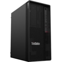 Lenovo ThinkStation P350 30E3002TUS Workstation - 1 Core i9 11th Gen i9-11900K - 16 GB - 512 GB SSD - Tower - Raven Black - Windows 10 Pro 64-bit - Quadro P2200 5 GB Graphics - DVD-Writer - English (US) Keyboard