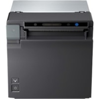 Epson EU-m30 (002) Desktop Direct Thermal Printer - Monochrome - Receipt Print - USB - USB Host - Serial - With Cutter - Black - 9.84 in/s Mono - 203 x 203 dpi - 3.15" Label Width - For PC - 9.84 in/s (250 mm/s) Mono - 203 x 203 dpi - 3.15" (80 mm) Label WidthAutomatic Cutting - For PC