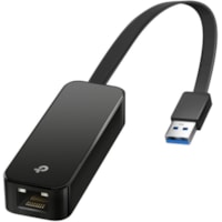 Carte Ethernet gigabit UE306 - 10/100/1000Base-T - Portable TP-Link - USB 3.0 - 125 Mo/s Taux de transfert des données - ASIX AX88179 - 1 Port(s) - 1 - Paire torsadée - 10/100/1000Base-T - Portable