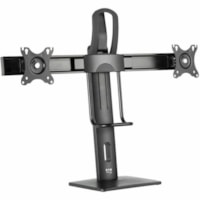 Tripp Lite by Eaton Safe-IT DDVD1727AM Desk Mount for Monitor, HDTV, Flat Panel Display, Curved Screen Display - Black - Height Adjustable - 1 Display(s) Supported - 17" to 27" Screen Support - 13.20 lb (5987.42 g) Load Capacity - 75 x 75, 100 x 100 - VESA Mount Compatible - Steel