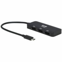 Adaptateur audiovisuel U444-3DP-MST Tripp Lite by Eaton - 7680 x 4320 Pris en charge - Nickel Connecteur - Noir