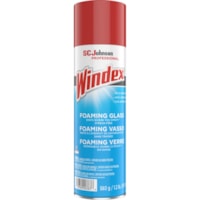 Windex® Foaming Glass Cleaner - 19.7 fl oz (0.6 quart) - Streak-free, Versatile, Drip-free - White - 1 Each