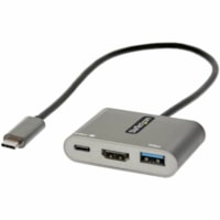 Station d'accueil USB 3.2 Gen 1 (3.1 Gen 1) Type-C pour TV/Moniteur/Notebook/Ordinatuer de bureau/Console de jeu/Smartphone/Tablette - 100 W - Portable StarTech.com - pour TV/Moniteur/Notebook/Ordinatuer de bureau/Console de jeu/Smartphone/Tablette - 100 W - USB 3.2 Gen 1 (3.1 Gen 1) Type-C - 1 Écra