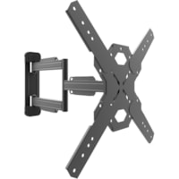 Kanto Wall Mount for TV - Black - Height Adjustable - 1 Display(s) Supported - 26" to 60" Screen Support - 88 lb (39916.13 g) Load Capacity - 100 x 100, 400 x 400, 200 x 200, 300 x 300, 100 x 150, 100 x 200, 150 x 100, 150 x 150, 200 x 100, 200 x 150, 200 x 250, ... - VESA Mount Compatible - Solid S