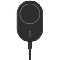 Belkin BoostCharge Magnetic Wireless Car Charger 10W - 12 V DC Input - Input connectors: USB