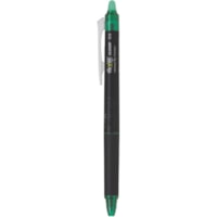 FriXion Clicker Gel Pen - 0.5 mm (0.02") Pen Point - Refillable - Retractable - Green Ink - Gel-based - 1 / Each