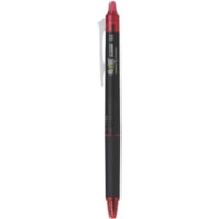 Stylo gel Clicker FriXion - 0,5 mm (0,02 po) Pointe de stylo - Rechargeable - Rétractable - Ink Rouge - A base de gel - 1 / chaque