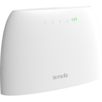 Tenda 4G03 Wi-Fi 4 IEEE 802.11b/g/n 1 SIM Cellular, Ethernet Wireless Router - 4G - LTE - 2.40 GHz ISM Band - 4 x Antenna(4 x Internal) - 37.50 MB/s Wireless Speed - 1 x Network Port - 1 x Broadband Port - Fast Ethernet - VPN Supported - Desktop