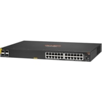 Commutateur Ethernet CX 6000 24 Ports Gérable - Gigabit Ethernet - 10/100/1000Base-T, 1000Base-X HPE - 24 Ports - Gérable - Gigabit Ethernet - 10/100/1000Base-T, 1000Base-X - 3 Couche supportée - Modulaire - 2 Emplacements SFP - 32,70 W Consommation d'énergie - 370 W Budg