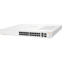 Commutateur Ethernet Instant On 1960 24 Ports Gérable - 10 Gigabit Ethernet, Gigabit Ethernet - 10GBase-T, 10GBase-X, 10/100/1000Base-T HPE - 24 Ports - Gérable - 10 Gigabit Ethernet, Gigabit Ethernet - 10GBase-T, 10GBase-X, 10/100/1000Base-T - 2 Couche supportée - Modulaire - 4