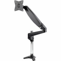 StarTech.com Desk Mount Monitor Arm for Single VESA Display 49"(17.6lb/8kg), Full Motion Articulating & Height Adjustable, C-Clamp/Grommet - VESA 75X75/100x100mm single monitor arm - Up to 32in (17.6lb) - Swivel/tilt/rotate - Full motion articulating arm - One-touch height adjustment - C-Clamp (85mm