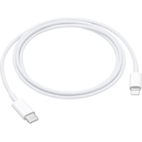 Apple USB-C to Lightning Cable (1m) - 3.3 ft (1 m) Lightning/USB-C Data Transfer Cable for iPhone, iPad, iPod, MAC, Power Adapter, AirPods, iPod touch, iPod nano, iPad mini, iPad Pro, iPad Air, ... - First End: 1 x USB Type C - Male - Second End: 1 x Lightning - Male - White