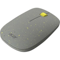 Acer Macaron Vero Mouse - Wireless - 32.81 ft (10000 mm) - 2.40 GHz - Gray - 1200 dpi - Scroll Wheel - 3 Button(s)