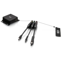 Kit adaptateur pour connecteur C2G - Noir