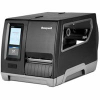 Honeywell PM45 Industrial, Government, Food Service, Manufacturing, Healthcare, Warehouse Thermal Transfer Printer - Monochrome - Desktop - Label Print - Gigabit Ethernet - USB - USB Host - Serial - RFID - With Cutter  - LCD Display Screen - Rewinder - Peel Facility - 15.75 ft (4800.60 mm) Print Len