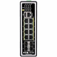 Tripp Lite by Eaton NGI-M08C4POE8-2 Ethernet Switch - 8 Ports - Manageable - Gigabit Ethernet - 10/100/1000Base-T, 100Base-FX, 1000Base-X, 1000Base-SX/LX - 2 Layer Supported - Modular - 4 SFP Slots - 18 W Power Consumption - 240 W PoE Budget - Optical Fiber, Twisted Pair - PoE Ports - DIN Rail Mount