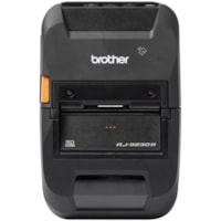 Brother RuggedJet RJ-3230BL Mobile Direct Thermal Printer - Monochrome - Portable - Label/Receipt Print - Ethernet - USB - Bluetooth - Black - 3" Print Width - 5 in/s (127 mm/s) Mono - 203 dpi - 2.83" (71.88 mm) Width - For PC, Android, iOS