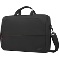 Étui de transport pour 13 po à 14 po Lenovo Ordinateur Portable - Noir Lenovo - Polyester, Polytéréphtalate d'éthylène Corps - Nylon Matériau extérieur - Bandoulière, Courroie de chariot - hauteur de 10,43 po (264,92 mm) x largeur de 14,60 po (37