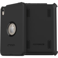 OtterBox Defender Carrying Case (Holster) Apple iPad mini (6th Generation) Tablet, Apple Pencil - Black - Dirt Resistant, Scrape Resistant, Drop Resistant, Lint Resistant Port, Clog Resistant Port, Dirt Resistant Port, Dust Resistant Port, Dust Resistant, Bump Resistant, Scratch Resistant, Damage Re