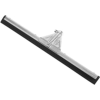 Globe Metal Frame Double Moss Squeegee - 22 Inch - Rubber Blade - 2" (50.80 mm) Height x 6" (152.40 mm) Width x 22.05" (560.07 mm) Length - Rugged, Streak-free - 10 / Pack