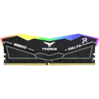 T-Force DELTA RGB 32GB (2 x 16GB) DDR5 SDRAM Memory Kit - For Desktop PC, Motherboard - 32 GB (2 x 16GB) - DDR5-6400/PC5-51200 DDR5 SDRAM - 6400 MHz - CL40 - 1.35 V - Non-ECC - Unbuffered - 288-pin - DIMM - Lifetime Warranty