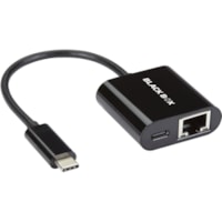 Carte Ethernet gigabit - 10/100/1000Base-T Black Box - USB 3.1 Type C - 1000 Mbit/s Taux de transfert des données - 1 Port(s) - 1 - Paire torsadée - 10/100/1000Base-T