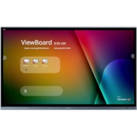 ViewSonic ViewBoard IFP6562 Collaboration Display - 64.5" (1638.30 mm) LCD Cortex A73 1.20 GHz - 3 GB - Projected Capacitive - Touchscreen - 16:9 Aspect Ratio - 3840 x 2160 - LED - 350 cd/m² - 5,000:1 Contrast Ratio - 2160p - USB - HDMI - Android 8.0 Oreo