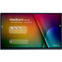 ViewSonic ViewBoard IFP7562 Collaboration Display - 74.5" (1892.30 mm) LCD Cortex A73 1.20 GHz - 3 GB - Projected Capacitive - Touchscreen - 16:9 Aspect Ratio - 3840 x 2160 - LED - 350 cd/m² - 5,000:1 Contrast Ratio - 2160p - USB - HDMI - Android 8.0 Oreo