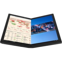 Lenovo ThinkPad X1 Fold Gen 1 20RK0038US 13.3" Touchscreen Detachable 2 in 1 Notebook - QXGA - Intel Core i5 i5-L16G7 - 8 GB - 256 GB SSD - English Keyboard - Black - Intel Chip - 2048 x 1536 - Windows 11 Pro - Intel UHD Graphics - Front Camera/Webcam - IEEE 802.11ax Wireless LAN Standard