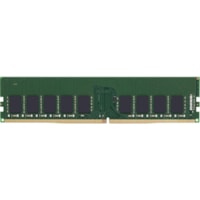 Kingston Server Premier 32GB DDR4 SDRAM Memory Module - For PC/Server - 32 GB - DDR4-2666/PC4-21333 DDR4 SDRAM - 2666 MHz Dual-rank Memory - CL19 - 1.20 V - ECC - Unbuffered, Unregistered - 288-pin - DIMM - Lifetime Warranty