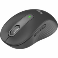 Souris Signature M650 - Bluetooth/Radio fréquence - USB - Optique - 5 Bouton(s) - 5 Boutons programmables - Graphite Logitech - Optique - Sans fil - Bluetooth/Radio fréquence - Graphite - USB - 2000 dpi - Roulettes avec frein - 5 Bouton(s) - 5 Boutons programmables - Moyenne Taille de 