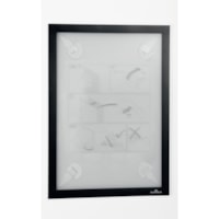 Cadre photo DURAFRAME DURABLE - 8,50 po (215,90 mm) x 11 po (279,40 mm) Taille du cadre - Fixation Murale - Horizontal, Vertical - Robuste, Résistant aux rayures - Noir - 1 chaque