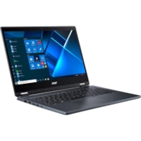 Acer TravelMate Spin P4 P414RN-51 TMP414RNA-51-77CJ 14" (355.60 mm) Touchscreen Convertible 2 in 1 Notebook - Full HD - Intel Core i7 11th Gen i7-1165G7 - 16 GB - 512 GB SSD - English Keyboard - Slate Blue - 1920 x 1080 - Windows 11 Pro - Intel Iris Xe Graphics - In-plane Switching (IPS) Technology 