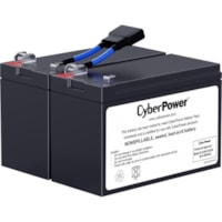 CyberPower RB1270X2D Battery Unit - 7000 mAh - 12 V DC - Lead Acid - User Replaceable