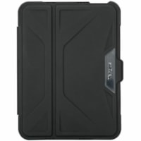 Targus Pro-Tek THZ913GL Carrying Case (Flip) for 8.3" (210.82 mm) Apple iPad mini (6th Generation) Tablet - Black - Shock Absorbing, Bump Resistant, Ding Resistant, Drop Resistant - Polycarbonate Body - Microfiber Interior Material - 7.95" (201.93 mm) Height x 6.10" (154.94 mm) Width x 0.81" (20.57 