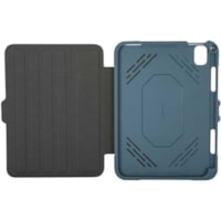 Étui de transport Pro-Tek THZ91302GL (Flip) pour 8,3 po (210,82 mm) Apple iPad mini (6e génération) Tablette - Bleu Targus - Amortiles chocs, Résistant aux coups, Résistance aux ding, Résistant aux chocs - Microfiber Matériau intérieur - hauteur de 7,