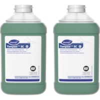 Diversey Tempest SC Solvent-free Degreaser - Concentrate - 84.5 fl oz (2.6 quart) - Surfactant Scent - Solvent-free, Low Foaming, VOC-free - Green - 2 / Carton