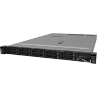 Lenovo ThinkSystem SR635 7Y99A02VNA 1U Rack Server - 1 EPYC 7402P 2.80 GHz - 32 GB RAM - Serial ATA Controller - AMD Chip - 1 Processor Support - 2 TB RAM Support - TruDDR4 - AST2500 Up to 512 MB Graphic Card - Gigabit Ethernet - 1 x 1.10 kW