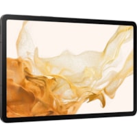 Samsung Galaxy Tab S8+ Tablet - 12.4" - Qualcomm SM8450 Snapdragon 8 Gen 1 Octa-core - 8 GB - 128 GB Storage - Android 12 - 2.99 GHz + 2.40 GHz + 1.70 GHz - Upto 1 TB Memory Card Supported Capacity - microSDXC, microSD Supported - 2800 x 1752 - 12 Megapixel Front Camera - 8 Hours Maximum Battery Run