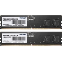 Patriot Memory Signature Series DDR5 32GB (2 x 16GB) 4800MHz UDIMM Kit - For Desktop PC - 32 GB (2 x 16GB) - DDR5-4800/PC5-38400 DDR5 SDRAM - 4800 MHz - CL40 - 1.10 V - On-die ECC - Unbuffered - 288-pin - DIMM - Lifetime Warranty