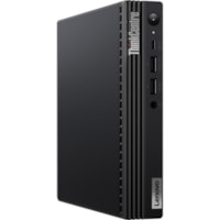 Lenovo ThinkCentre M70q Gen 3 11T30005US Desktop Computer - Intel Core i5 12th Gen i5-12400T - 8 GB - 256 GB SSD - Tiny - Black - Intel Q670 Chipset Chip - Windows 11 Pro 64-bit - Intel UHD Graphics 730 DDR4 SDRAM - English Keyboard - IEEE 802.11ax - 90 W